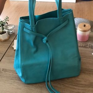 Lightweight Turquoise Summer Tote Purse